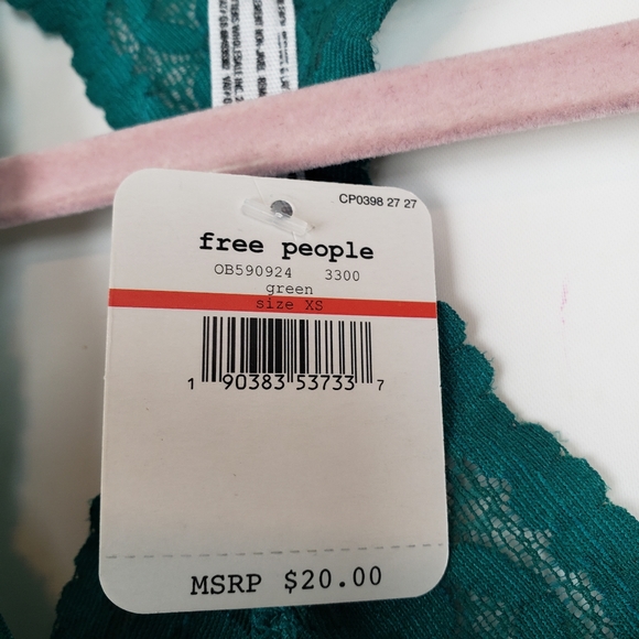 Free People intimately galloon lace Racerback bra - Picture 4 of 6